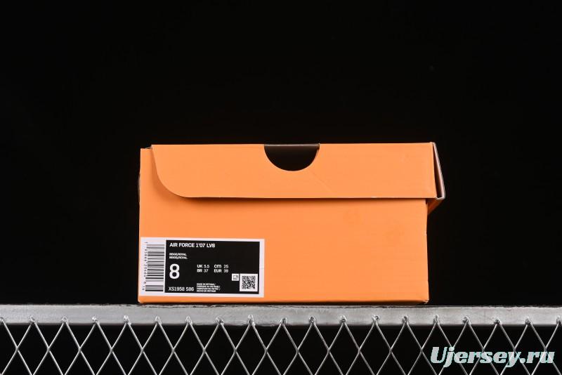 Nike Air Force 1 '07 Low Stussy Collaboration Gradient Denim Casual Sneakers - XS1958-586