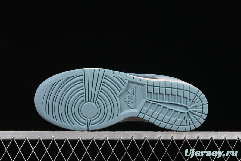 Nike SB Dunk Low Blue Grey Low-Top Casual Skate Shoes - HF5441-001