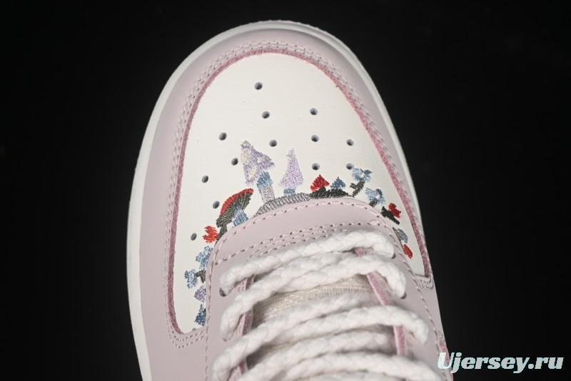 Nike Air Force 1'07 Low Casual Sneakers with Full-Length Air Cushion - IB8874-111