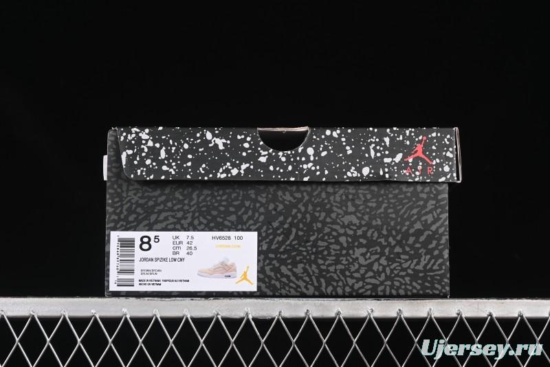 Nike Jordan Spizike Low Retro Blue Hybrid Sneaker with Air Jordan 3, 4, 5, 6 Design Elements - HV6528-100