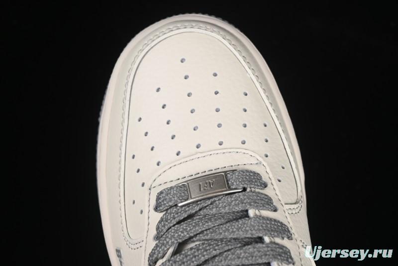 Nike Air Force 1 '07 Low BAPE Collaboration Beige Starry Sky Casual Sneakers - HH7518-065