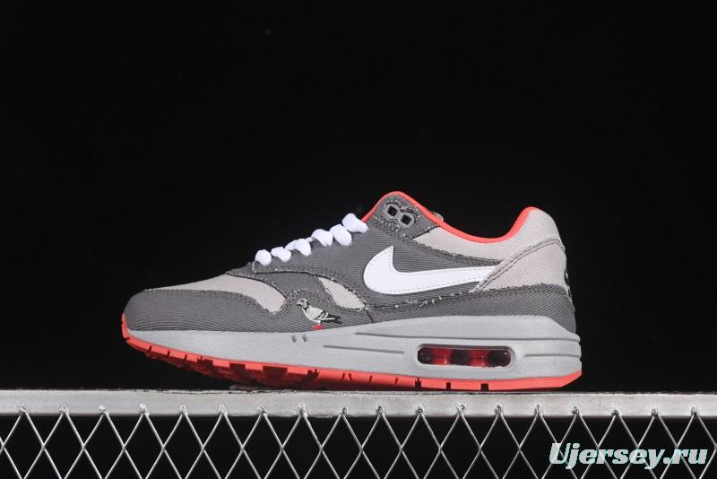 Nike Air Max 1 Retro Running Shoes with Half-Sole Air Cushion - BV1977-011