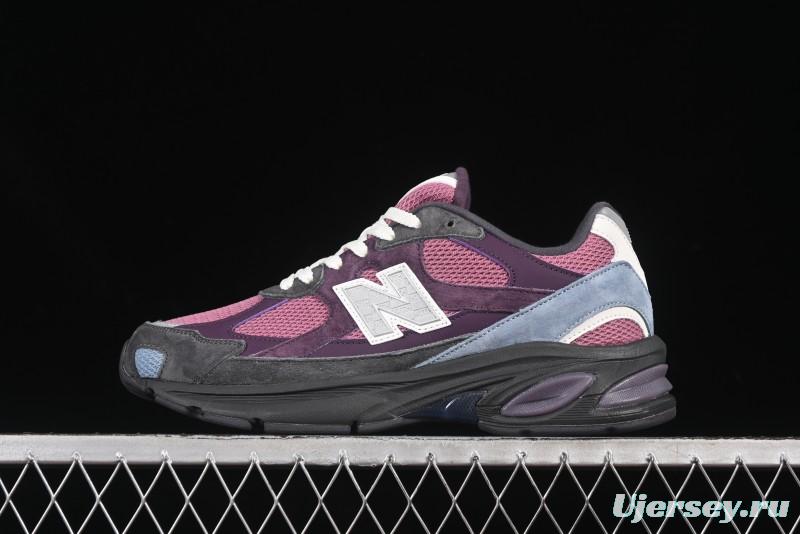 New Balance 2010 Series Retro Casual Running Shoes with Soft Suede and Nylon Mesh - M2010ANB
