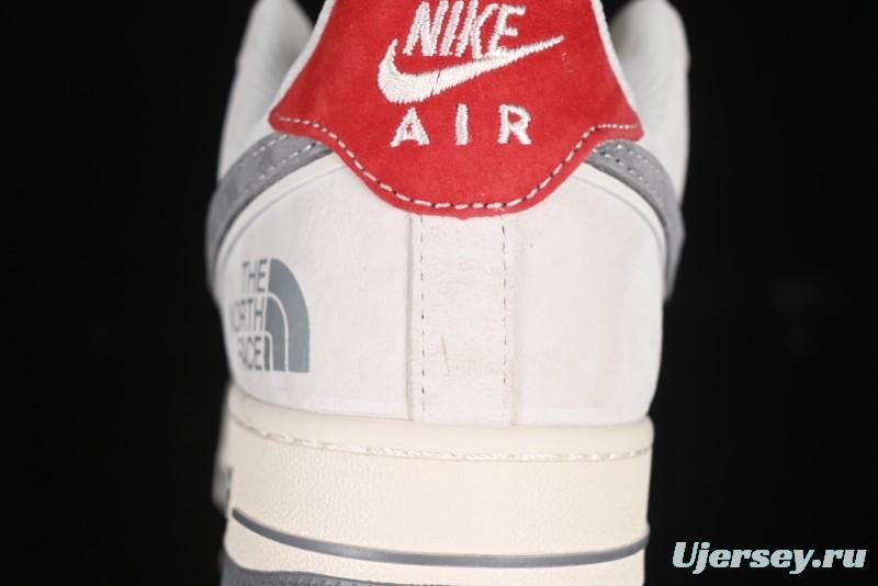 Nike Air Force 1'07 Low The North Face Collaboration Dual-Tone Snake Year Edition Casual Sneakers - YX5066-313