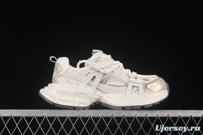 GG-CC Chunky Low Casual Fashion Sporty Platform Sneakers Series - 5515 Champagne