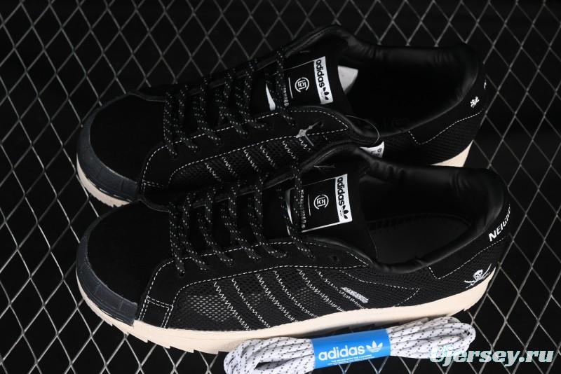 Adidas Clot Superstar IE8879 Shell Toe Casual Sneakers with Serrated Design - IE8879