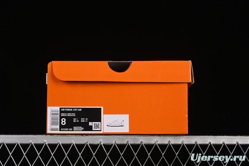 Nike Air Force 1 '07 Low LV Collaboration Black Swoosh Logo Casual Sneakers - XX3168-160