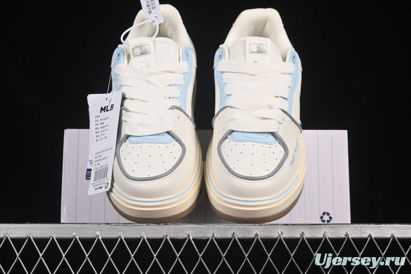 New York Yankees Chunky Liner Mid Denim Monogram Platform Sandals - 3ASXCA12N50IVS