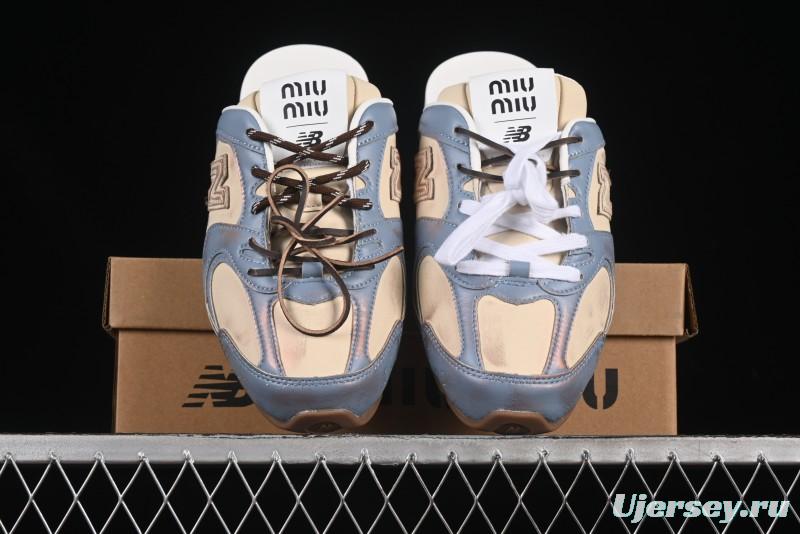 MiuMiu x New Balance 530 Series Low-Top Classic Retro Casual Slip-On - 530