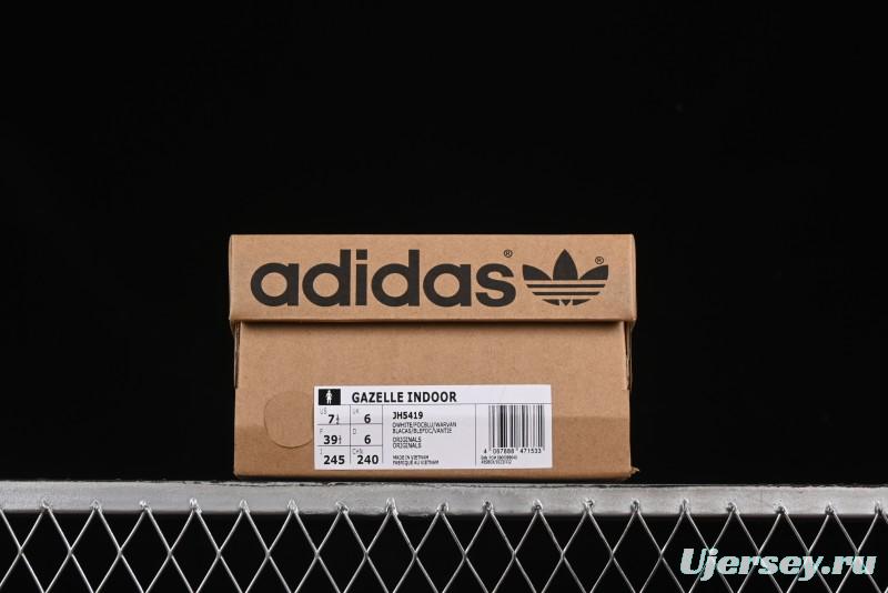 Adidas Originals Gazelle Indoor Retro Casual Sneakers with Anti-Slip and Wear-Resistant Design - JH5419