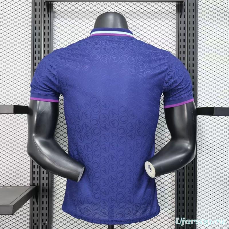 Player Version 25/26 Arsenal Blue with Geometric Pattern Jersey