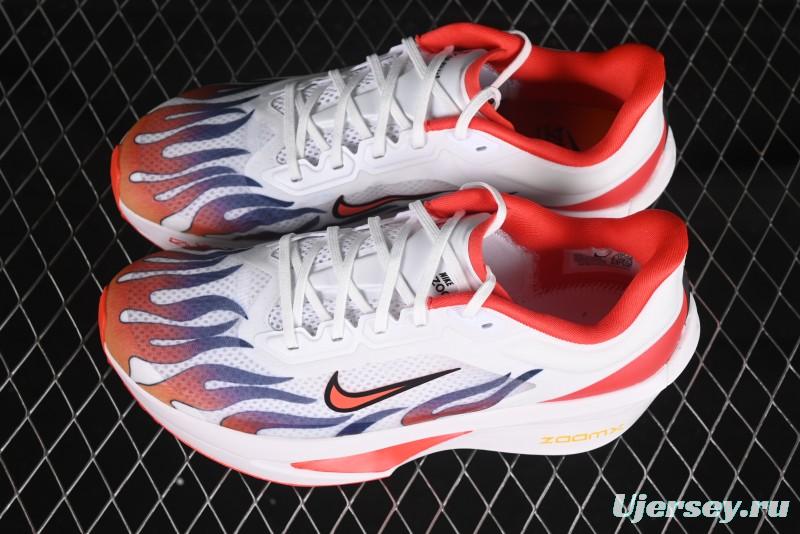 Nike Zoom Fly 6 Lightweight Responsive Running Shoes with Carbon Fiber Plate - HQ3498-100