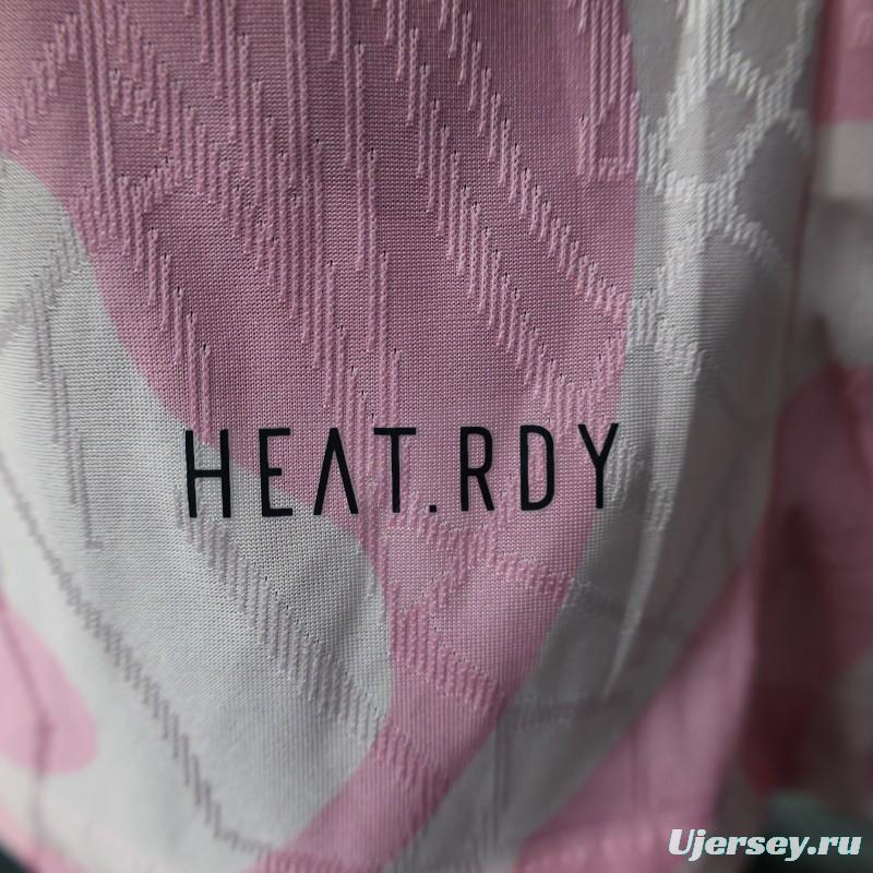 Player Version 25/26 Flamengo Pink with Marble Pattern Jersey