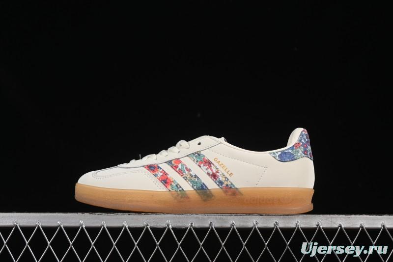 Adidas Originals Gazelle Indoor Retro Casual Slip-Resistant Wear-Resistant Low-Top Sneakers - JH7370