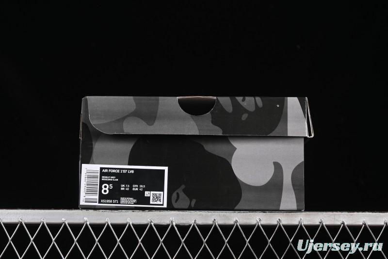 Nike Air Force 1'07 Low Bape Collaboration Beige Star Casual Sneakers - XS1958-571