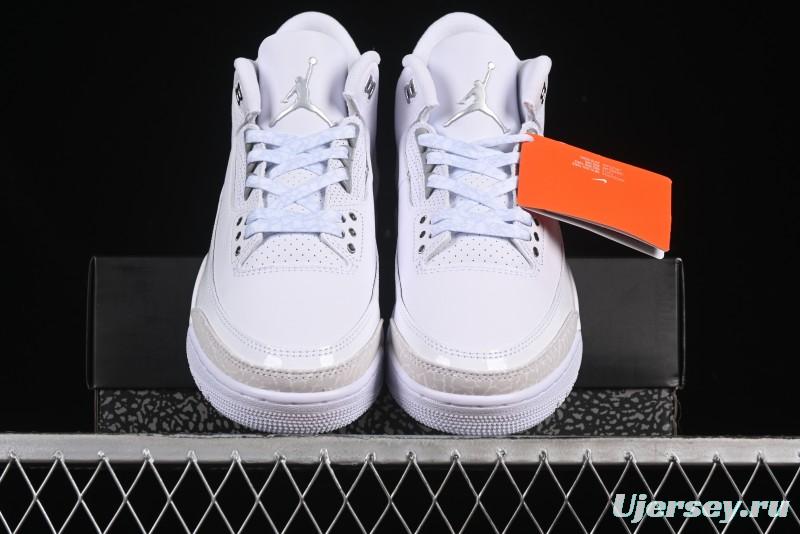 Nike Air Jordan 3 Retro Pure Money Sneakers - CT8532-111