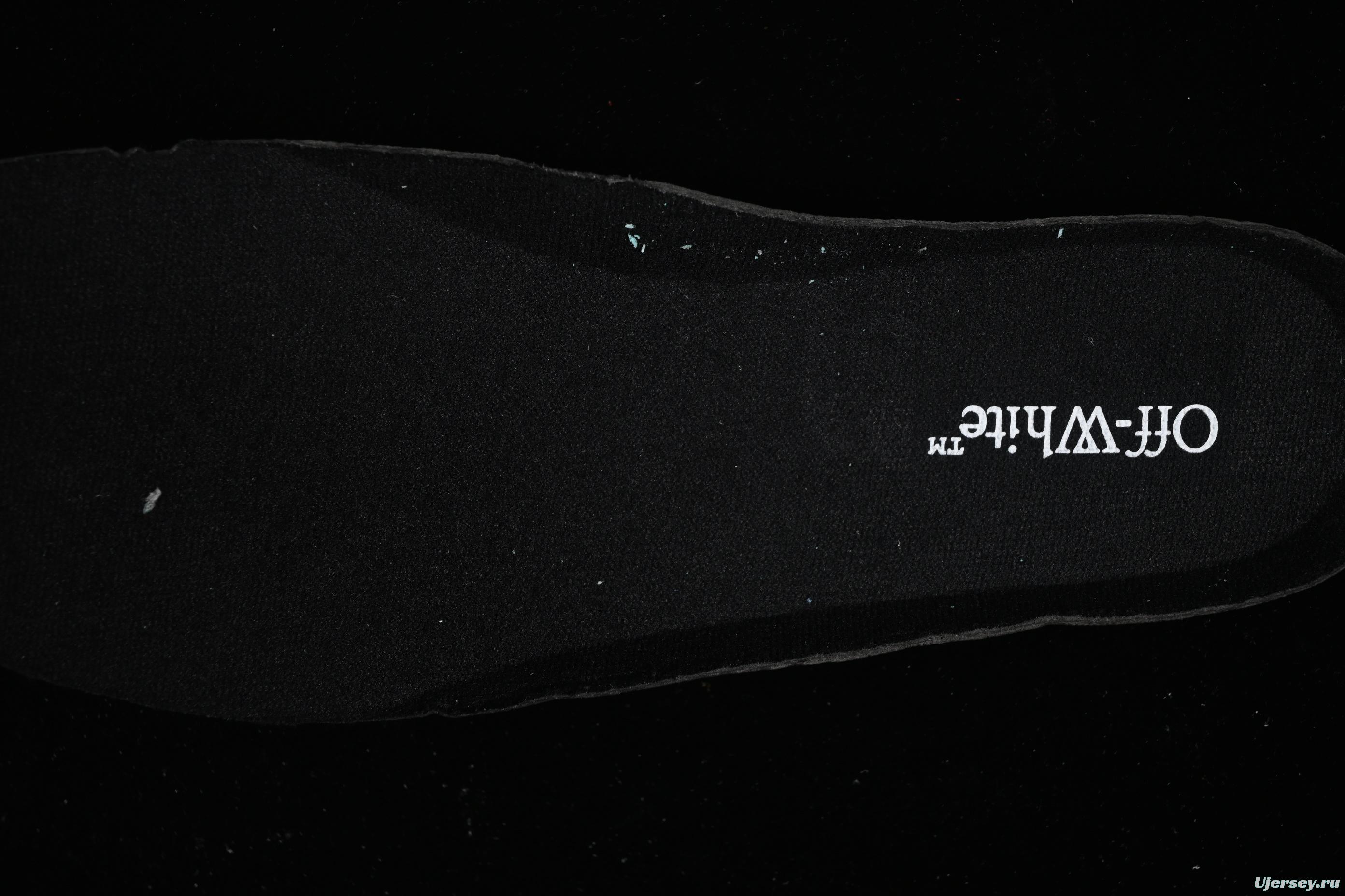 Off-White Be Right Low-Top Lifestyle Sneakers in Black & Yellow - C.D4