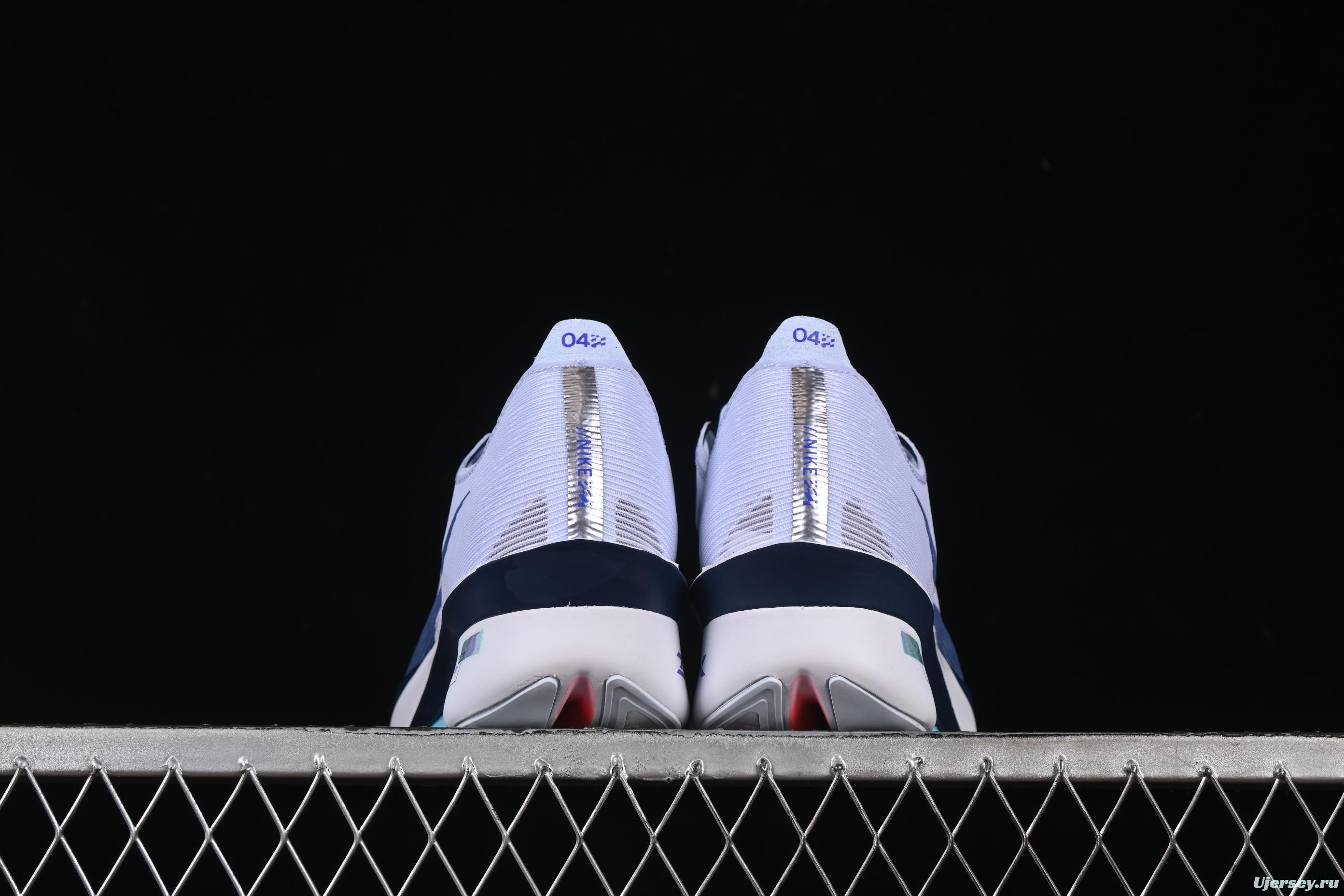 Nike ZoomX Vaporfly NEXT% 4 Marathon Series Road Racing Ultra-Light Cushion Running Shoes - HF6414-001