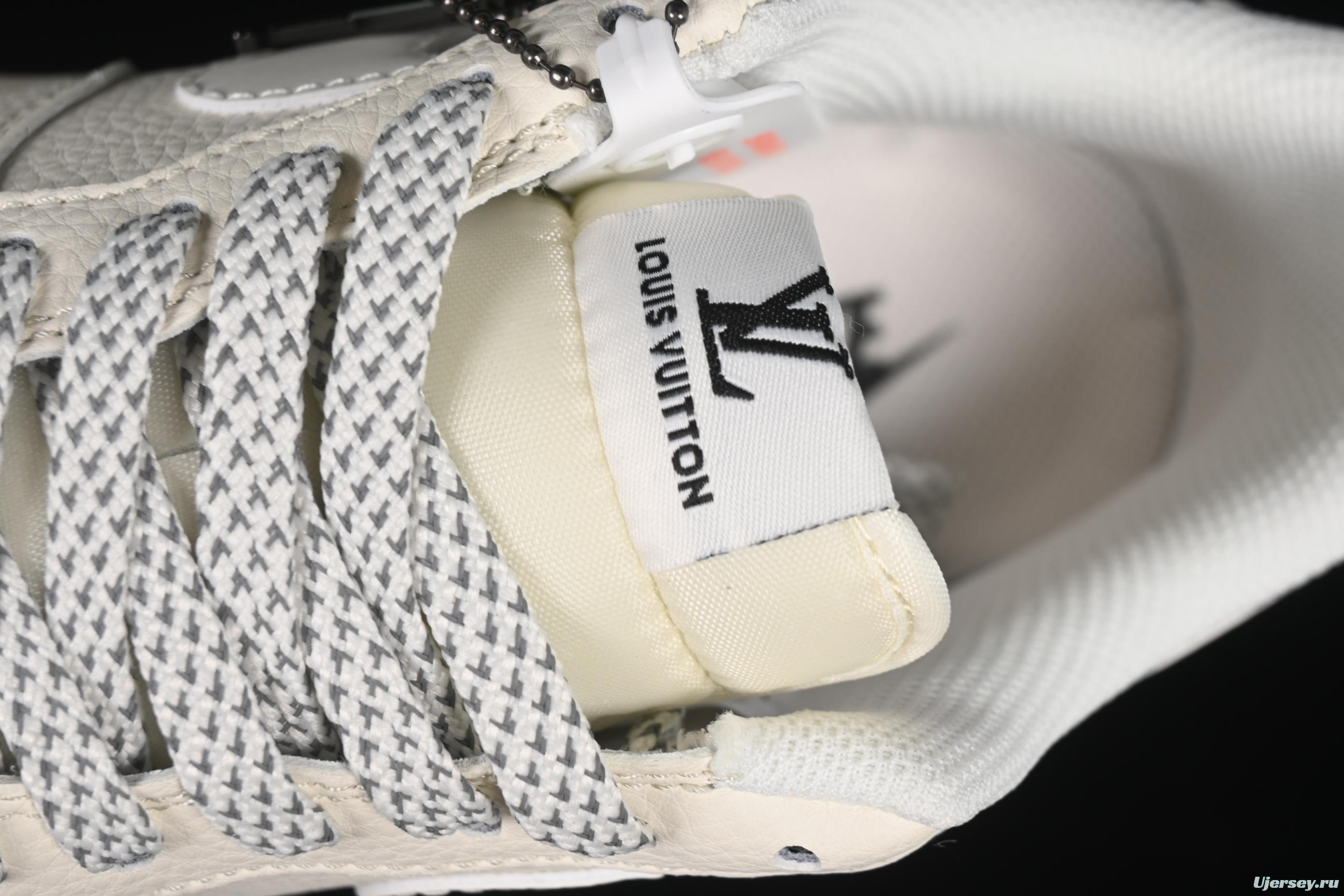 Nike Air Force 1'07 Low LV Collaboration Off-White Black Sole Casual Sneakers - XX3168-139