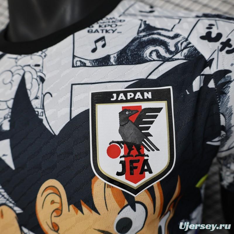 Player Version 2025 Japan White with Dragon Ball Manga Jersey