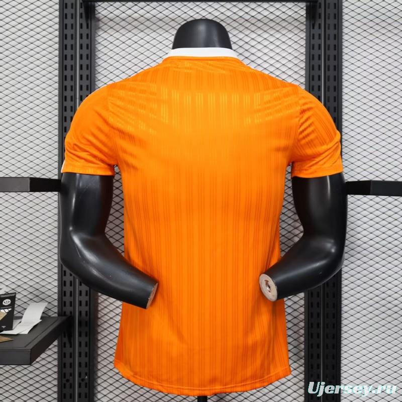Player Version 2025 Adidas Original Orange Jersey