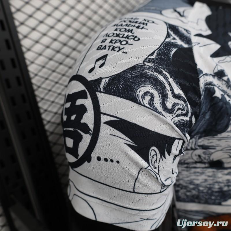 Player Version 2025 Japan White with Dragon Ball Manga Jersey