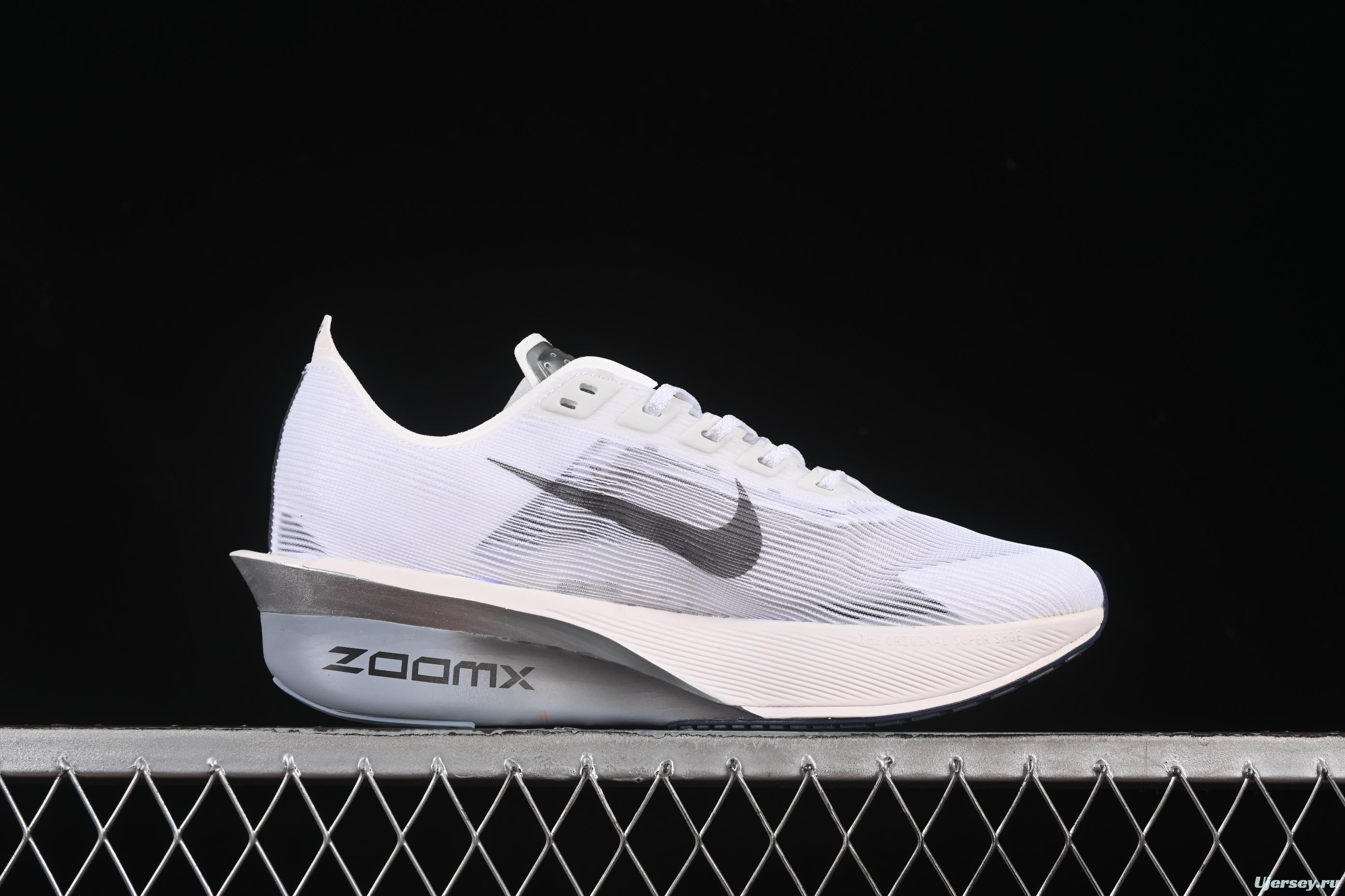 Nike ZoomX Vaporfly NEXT% 4 Marathon Series Road Racing Ultra-Light Cushion Running Shoes - HF6414-100