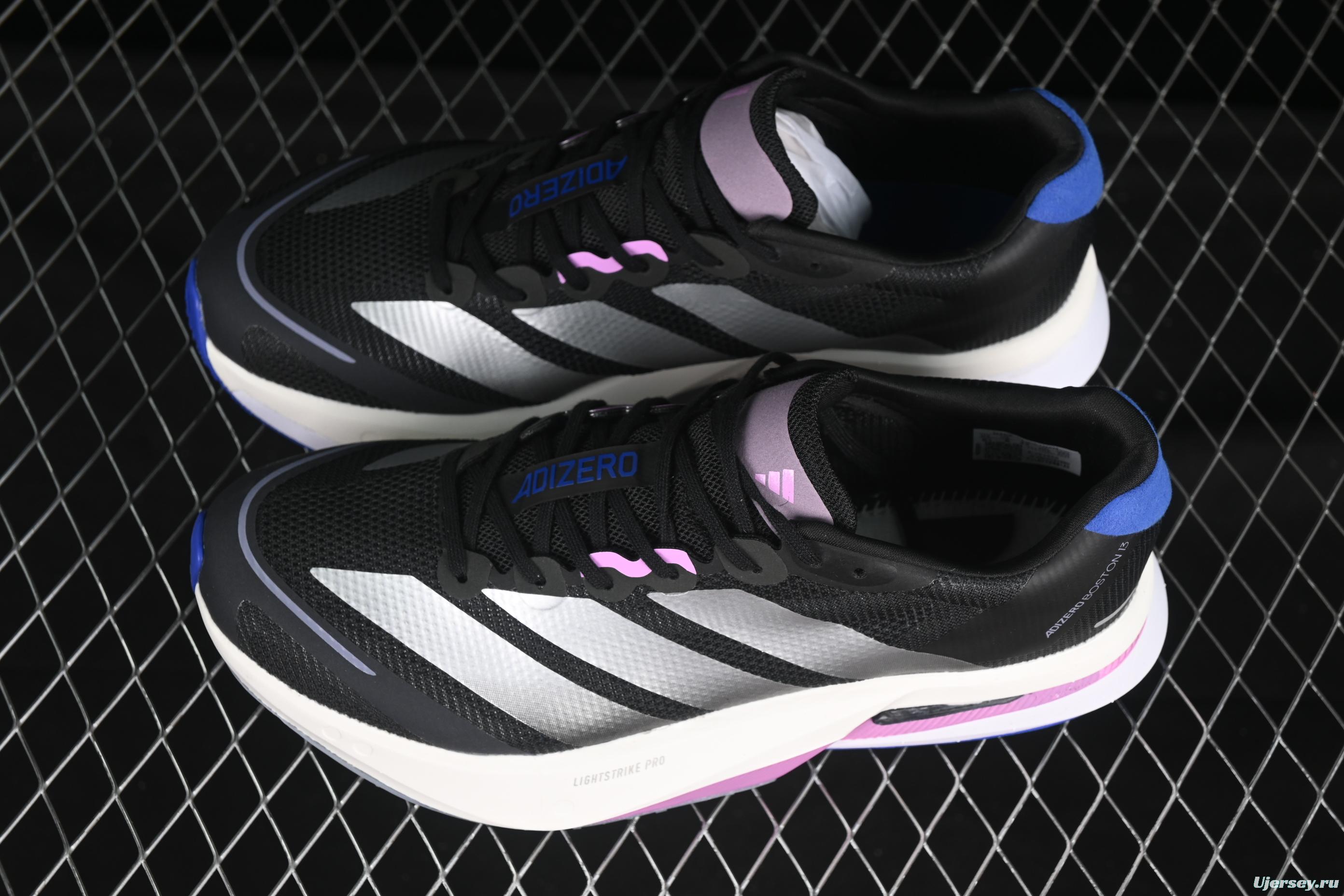 Adidas Adizero Boston 13 Running Shoes with Breathable Design - JS4950