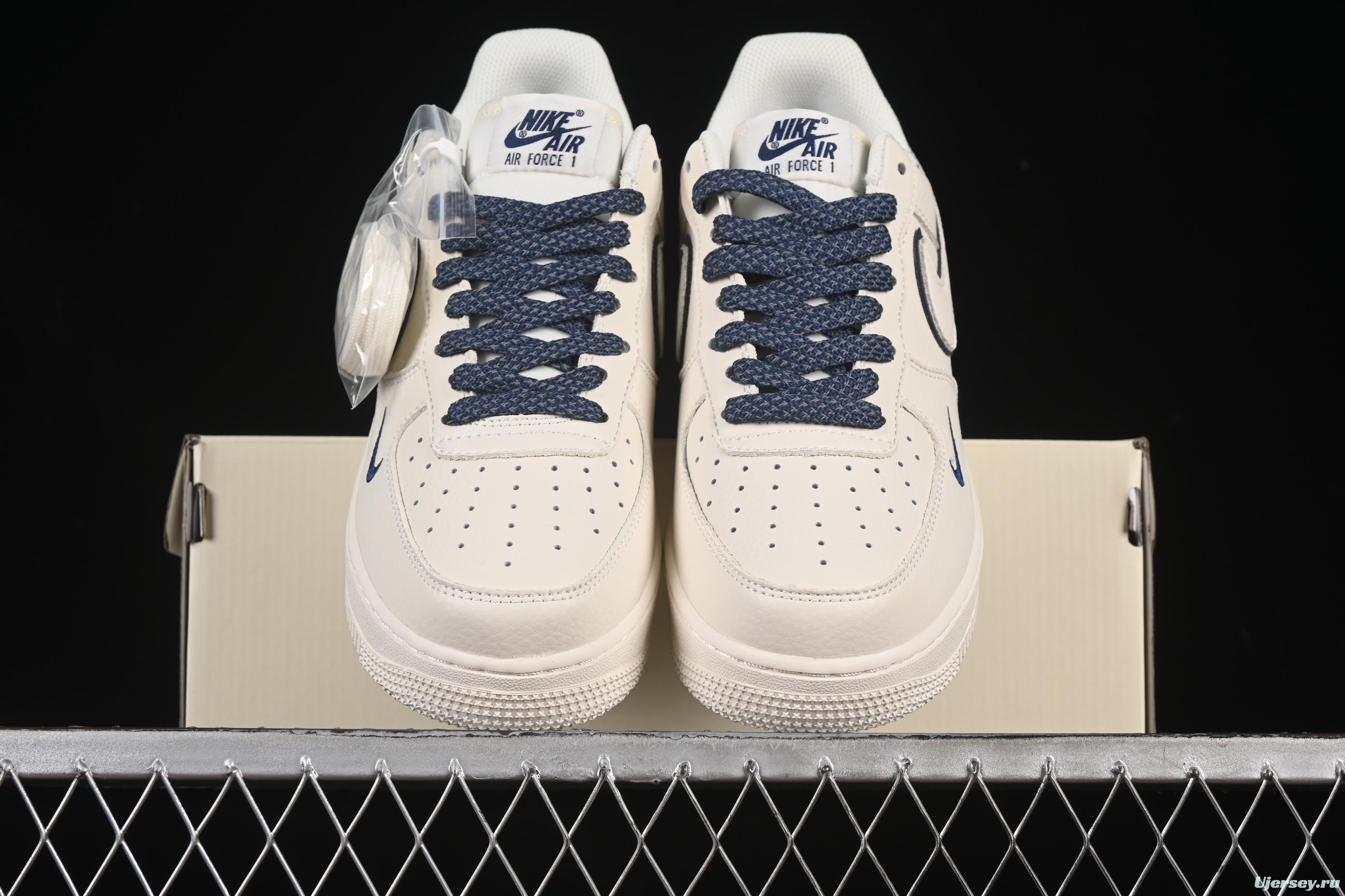 Nike Air Force 1'07 Low Custom ID Official Sync Low-Top Casual Sneakers with 3M Reflective Stars - MJ0319-026