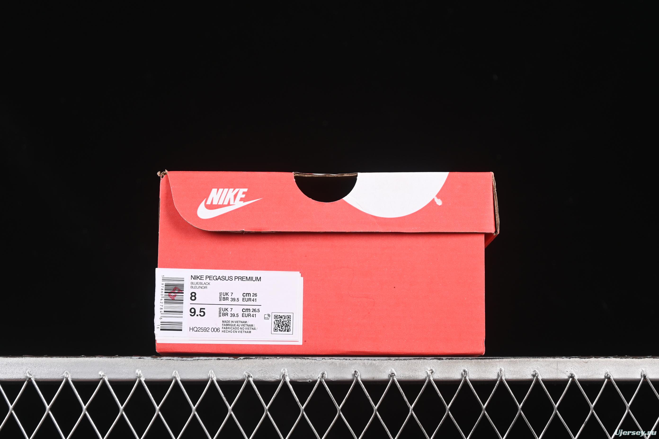 Nike Air Zoom Pegasus Premium Running Shoes with Mesh Upper and Air Cushion - HQ2592-006