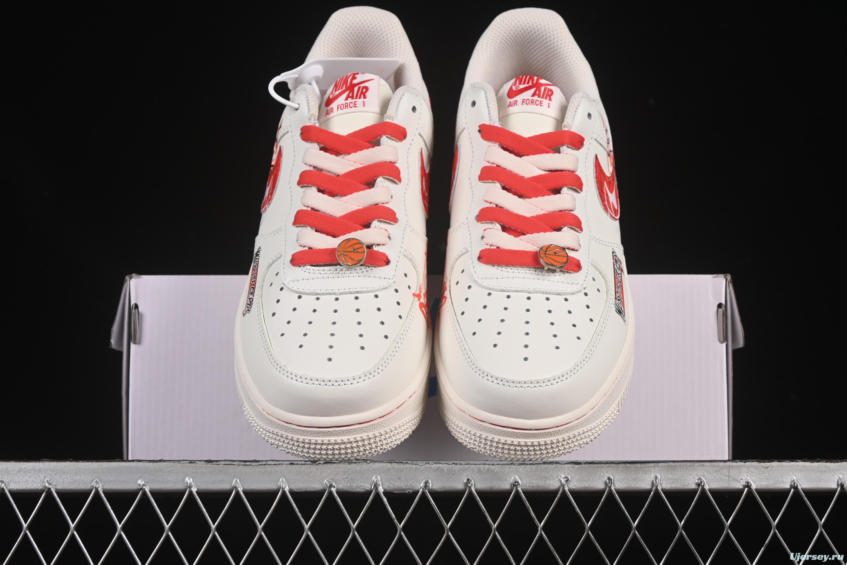 Nike Air Force 1'07 Low "Love Brain" 520 Series Limited Casual Sneakers - SD2023-024