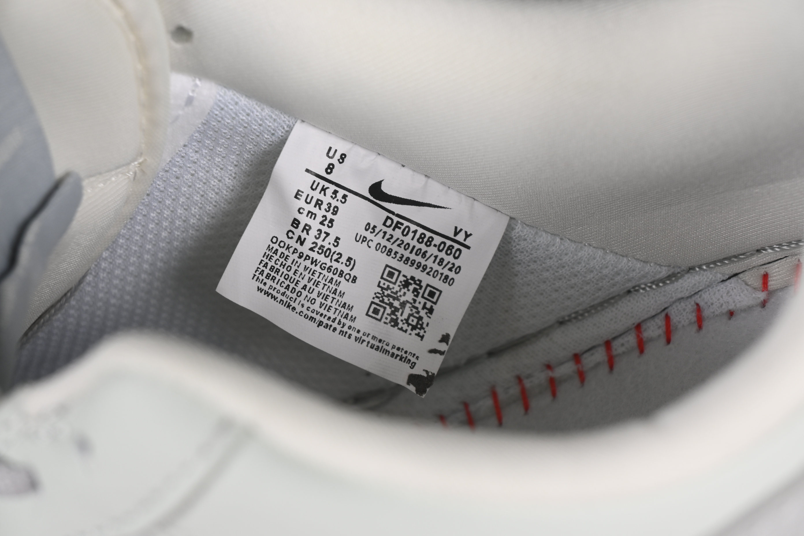 Nike Air Force 1 '07 Low UN Collaboration Impression Logo Casual Sneakers - DF0188-060
