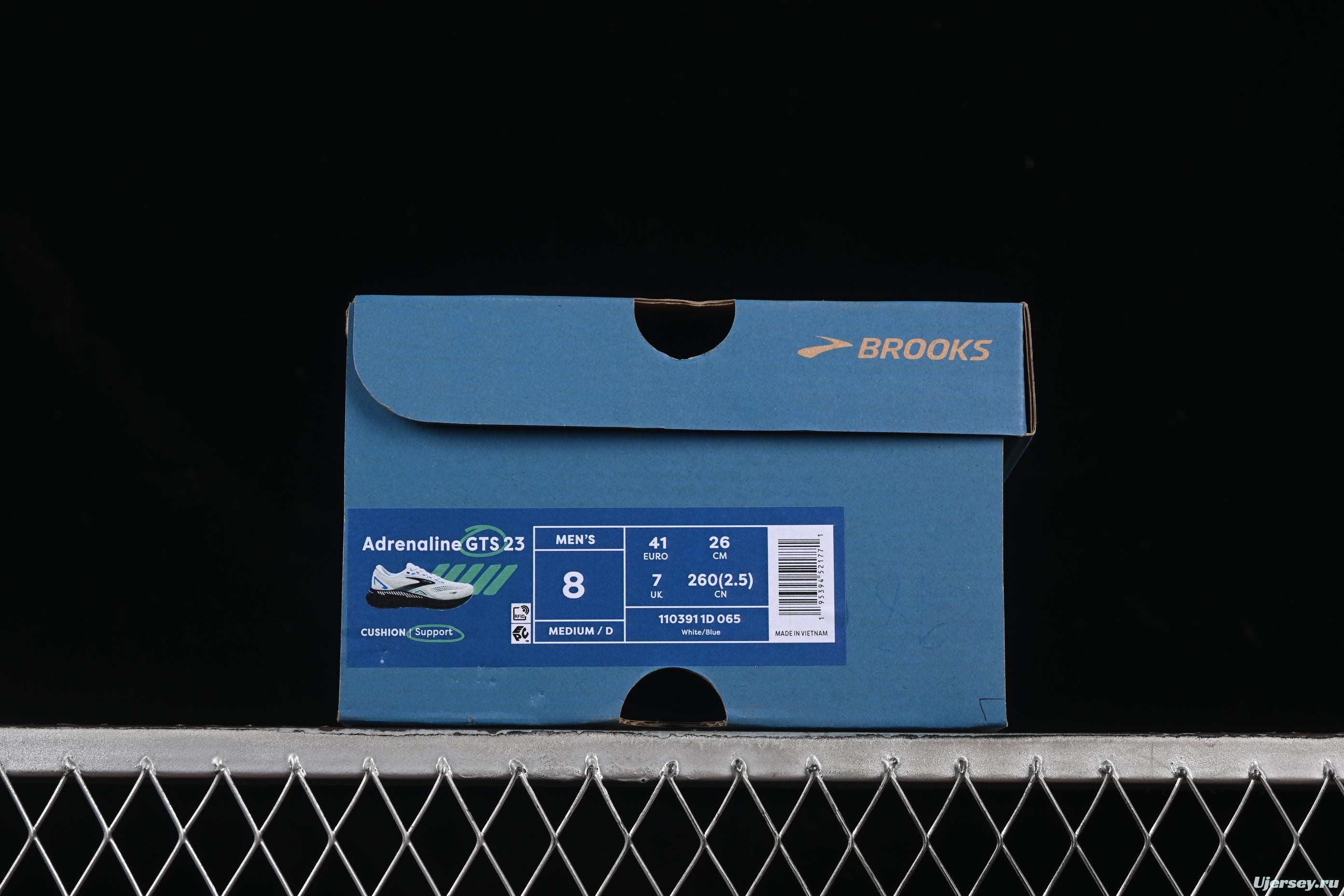 Brooks Adrenaline GTS 23 Running Shoes with Mesh Upper for Enhanced Breathability - 1103911D065