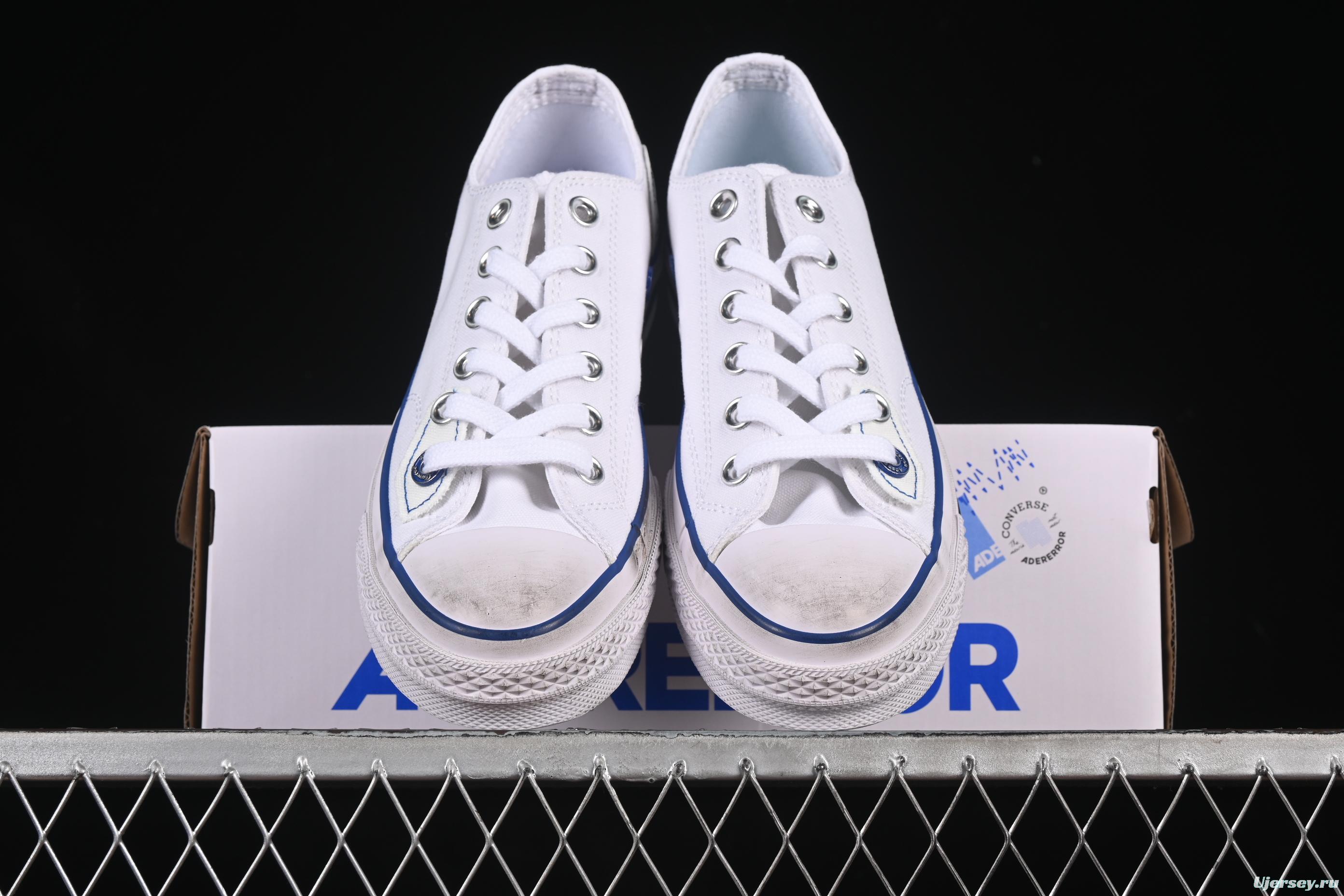 Ader Error x Converse Low-Top Casual Canvas Sneakers with Special Pattern Print - A14289C