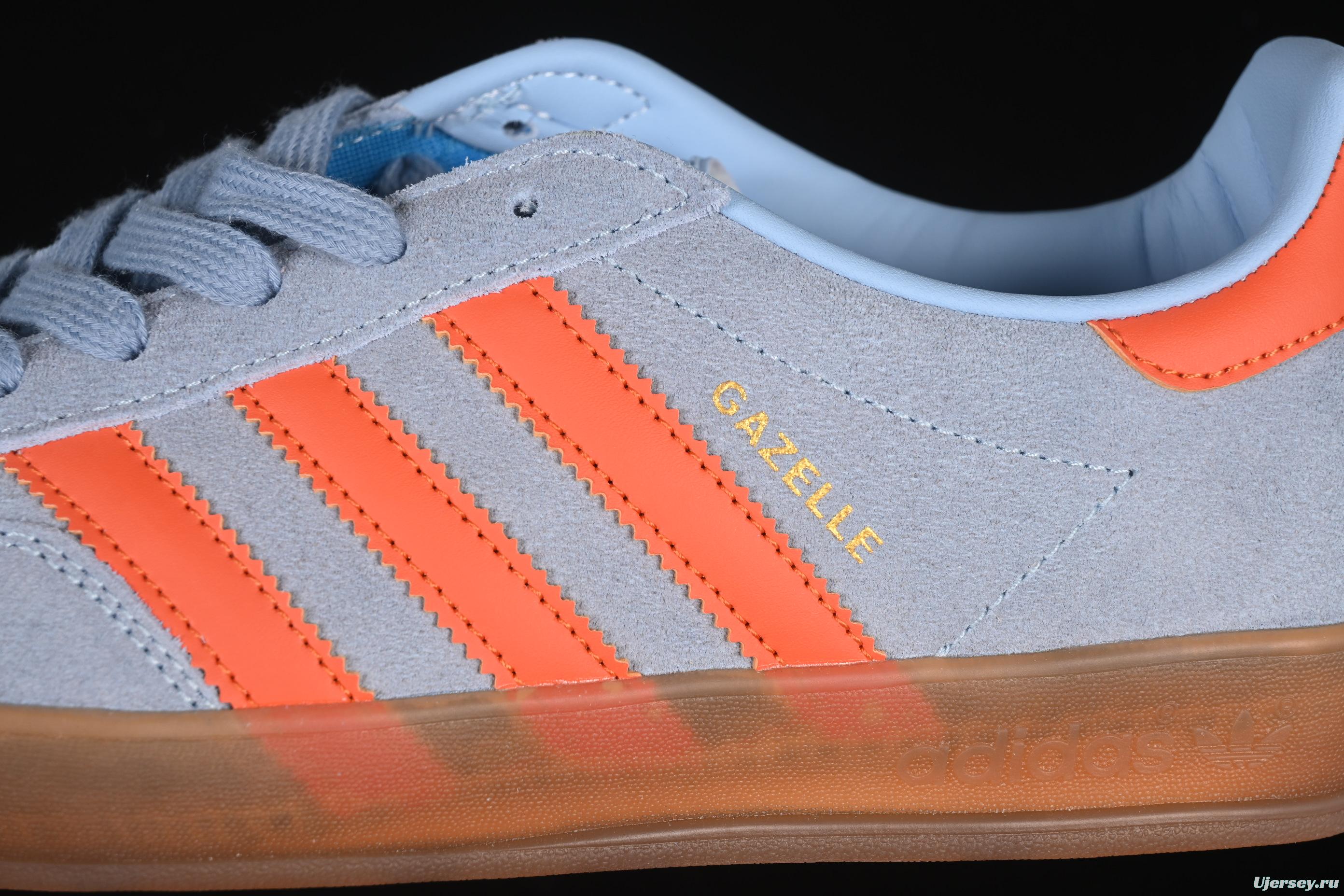 Adidas Originals Gazelle Indoor Retro Casual Sneakers with Anti-Slip and Wear-Resistant Sole - JH5405