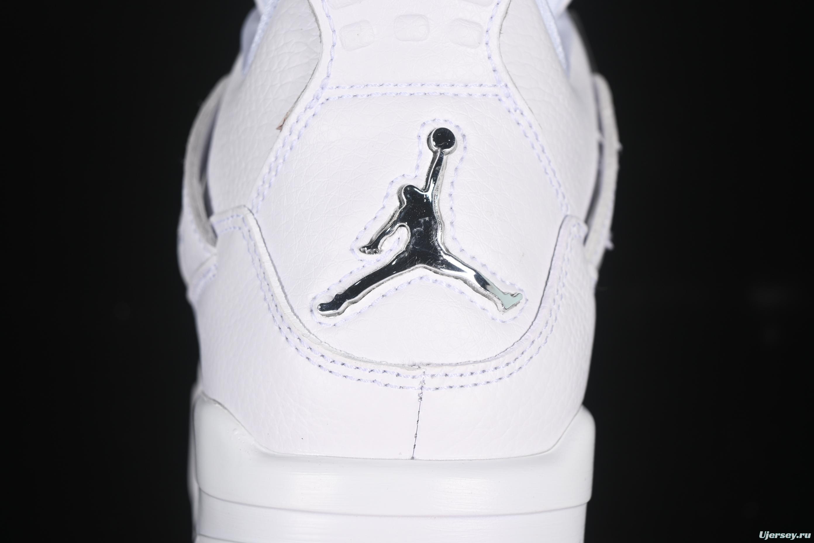 Nike Air Jordan 4 Retro PureMoney Sneakers - 308497-100