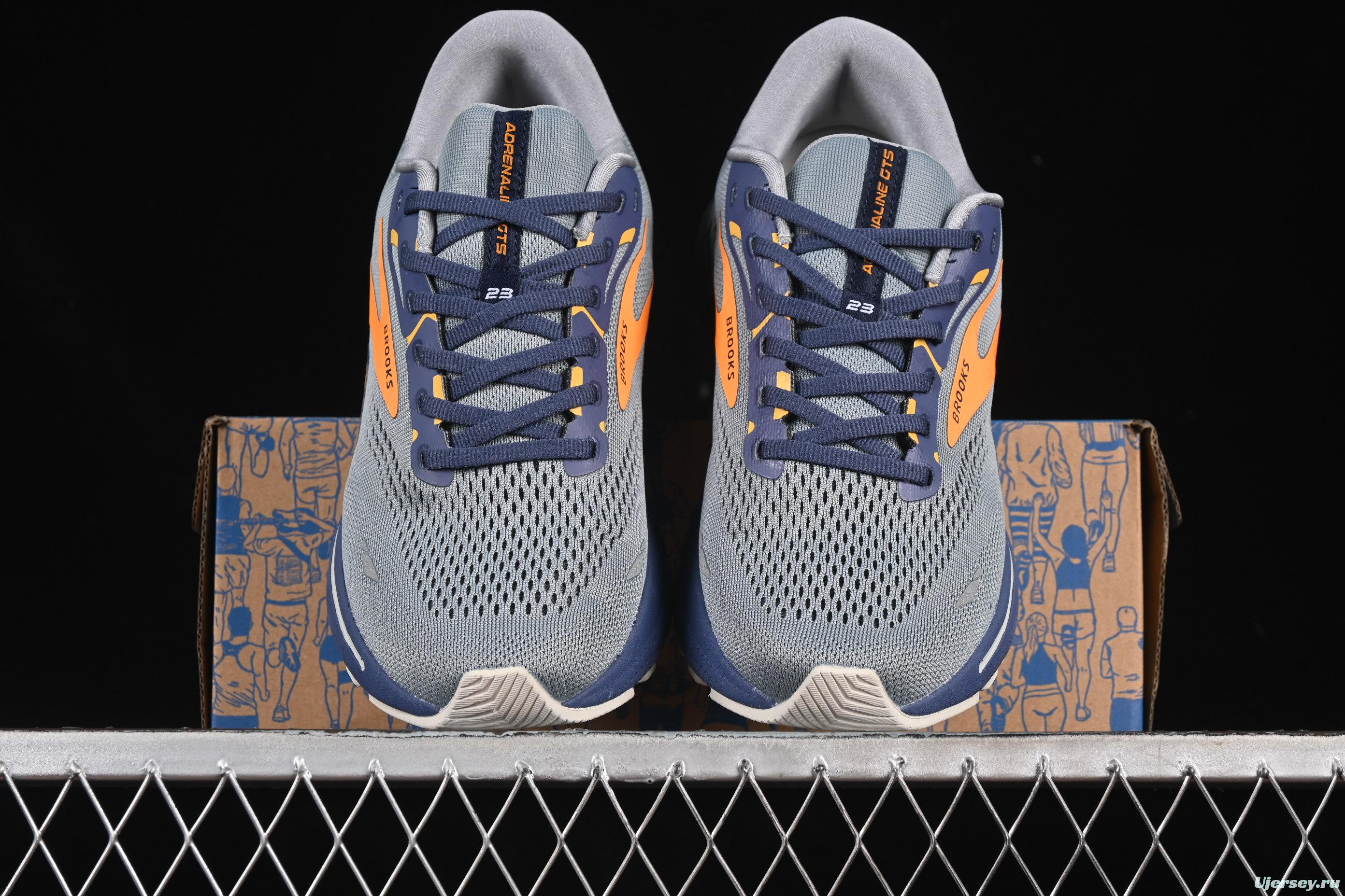 Brooks Adrenaline GTS 23 Running Shoes with Enhanced Support and Breathable Mesh - 1103911D027