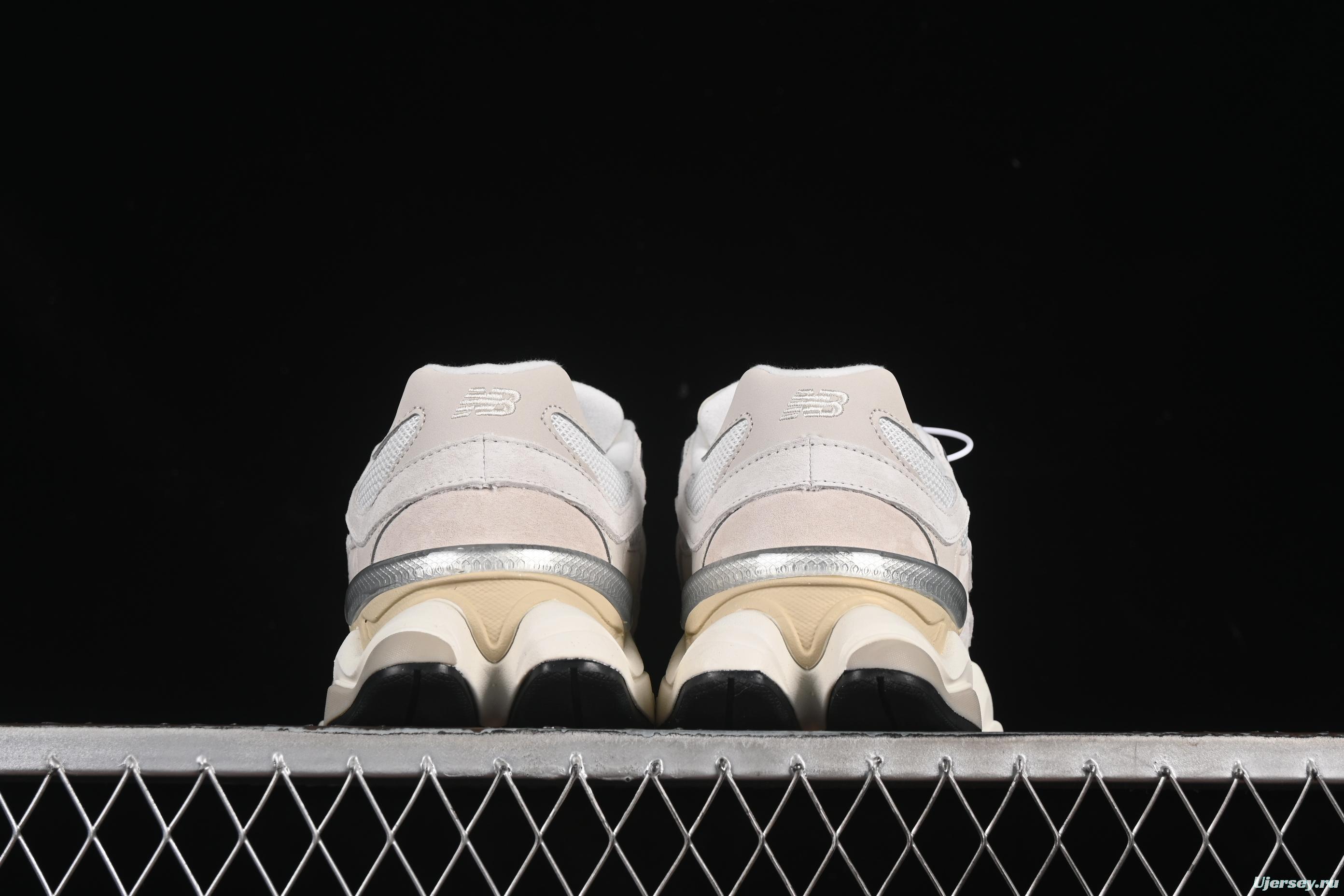 New Balance Joe Freshgoods x New Balance 9060 Retro Running Shoes with ABZORB Cushioning - U9060WHT