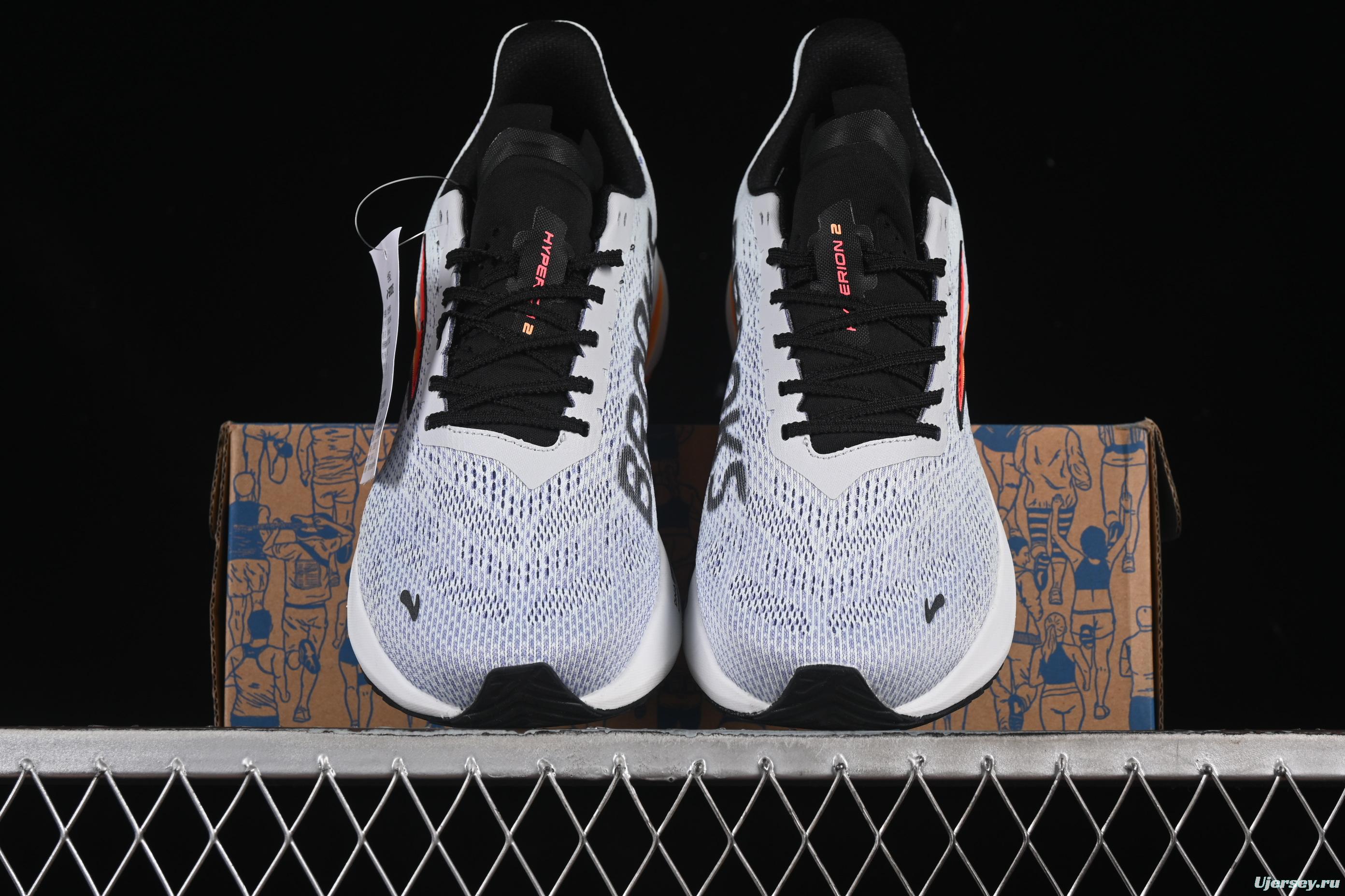 Brooks Hyperion 2 Low-Cut Breathable Lightweight Cushioned Running Shoes - 1104321D443