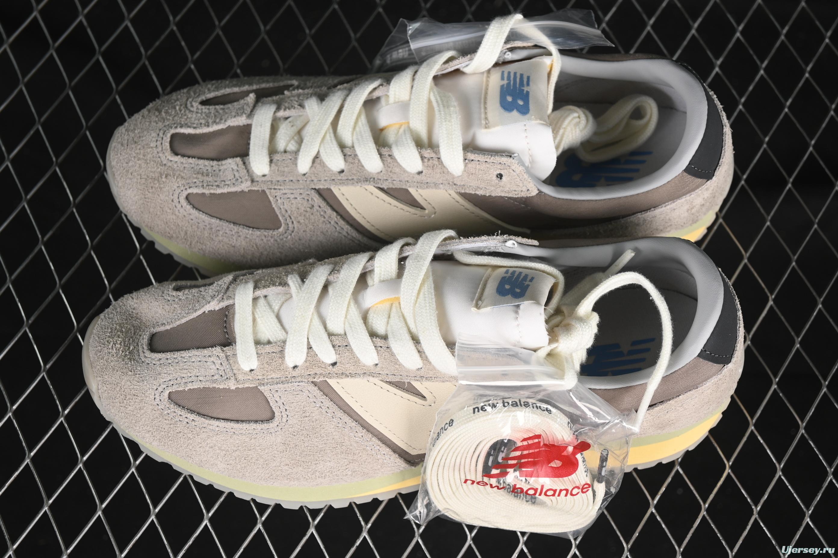 New Balance NB471 Series Fabric and Leather Casual Lifestyle Shoes - U471GR