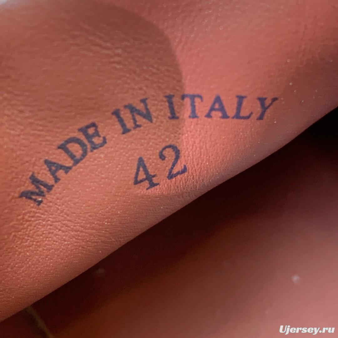 2025 Women Le Parmentier White Suede Leather Casual Sneakers LY