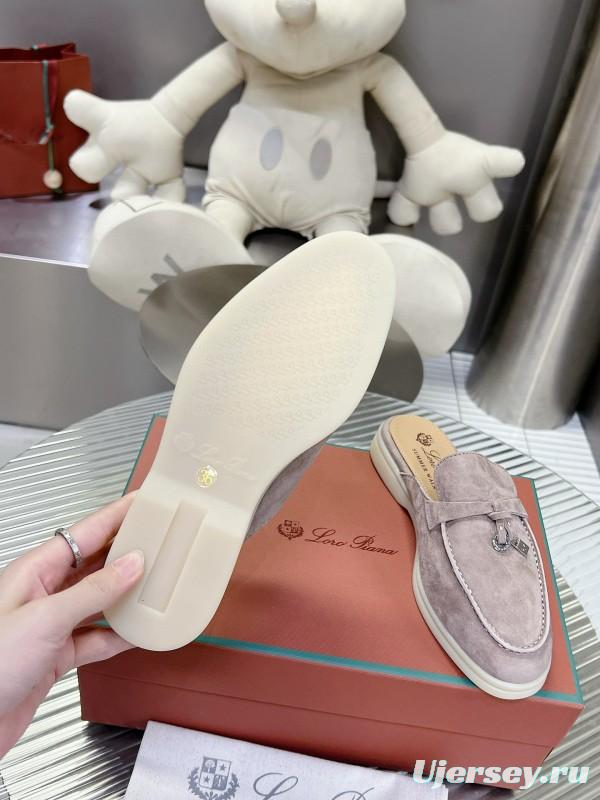 2024 Slippers LP gray suede slip-on MJ00270