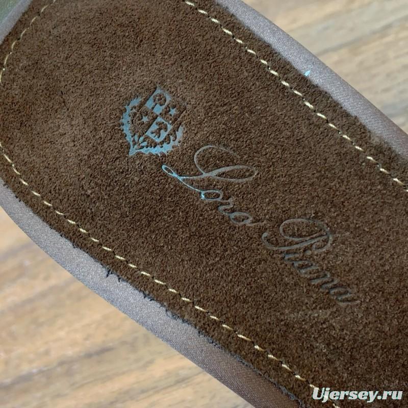 2025 Women Le Parmentier Brown Leather Sandals KFY00280