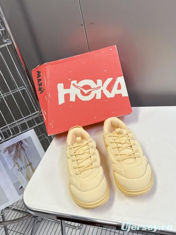MARNI HOKA Puff Bread Sneakers Athletic Shoes - Bondi B3LS