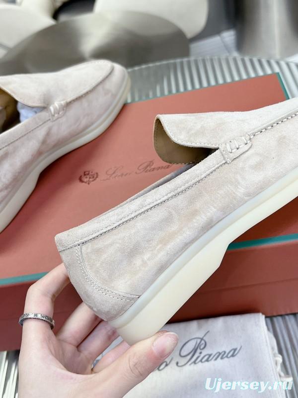 2025 Men LP Beige Suede Loafer LY00260