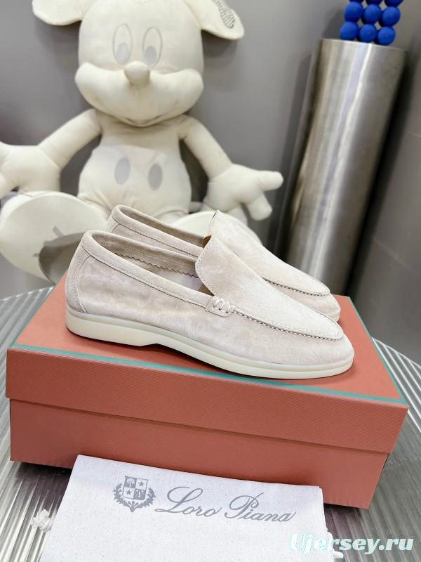 2025 Men LP Beige Suede Loafer LY00260