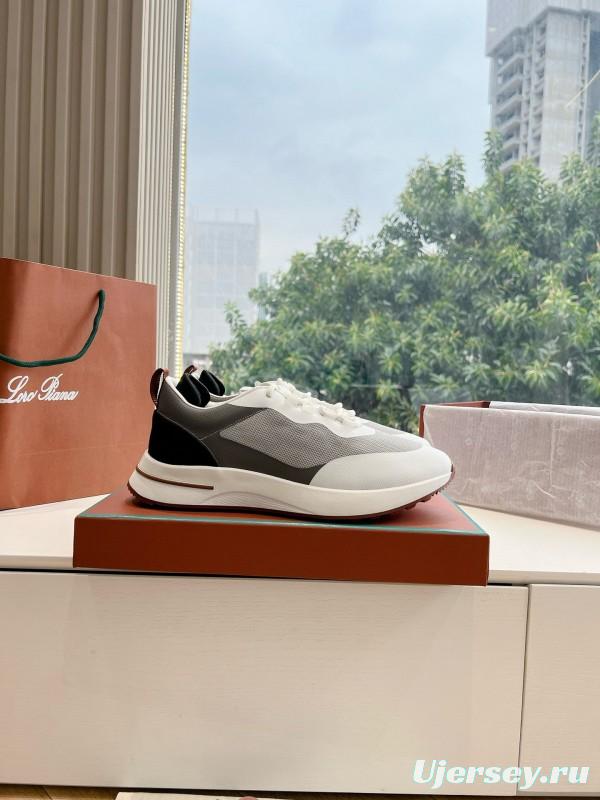 2024 Unisex Le Parmentier White Grey Black Knitted Casual Shoes Top Version MJ00340