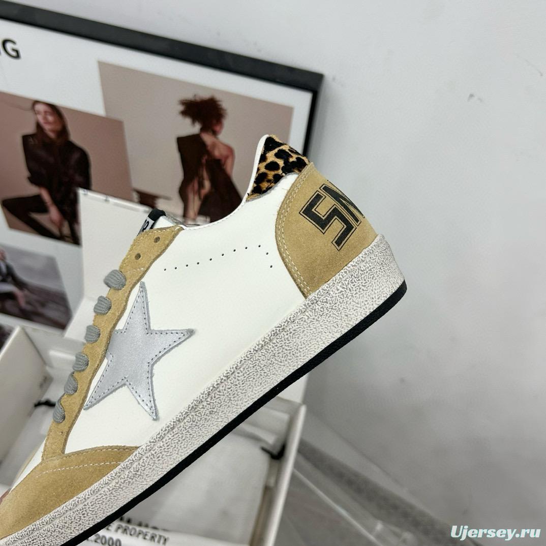 2024 Unisex GGDB White Beige Grey Suede Leather Low-Top Sneakers MJ00260