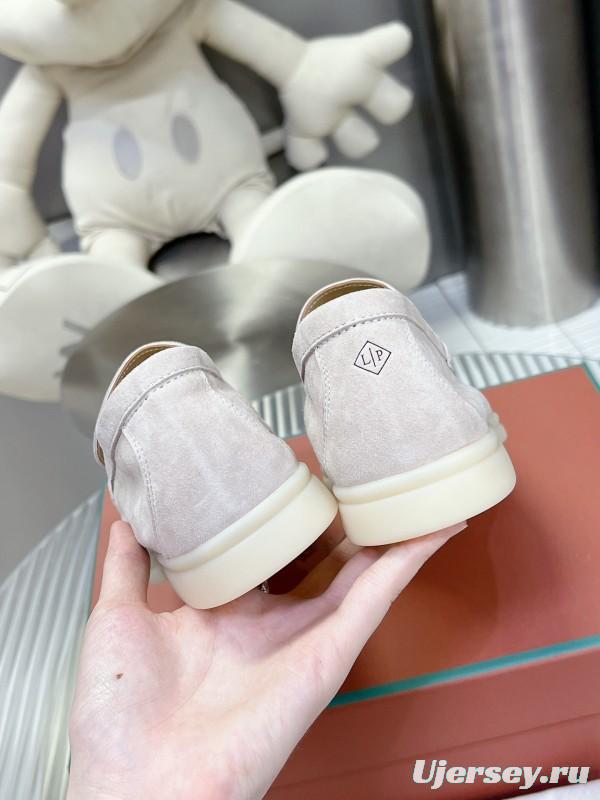 2025 Men LP Beige Suede Loafers