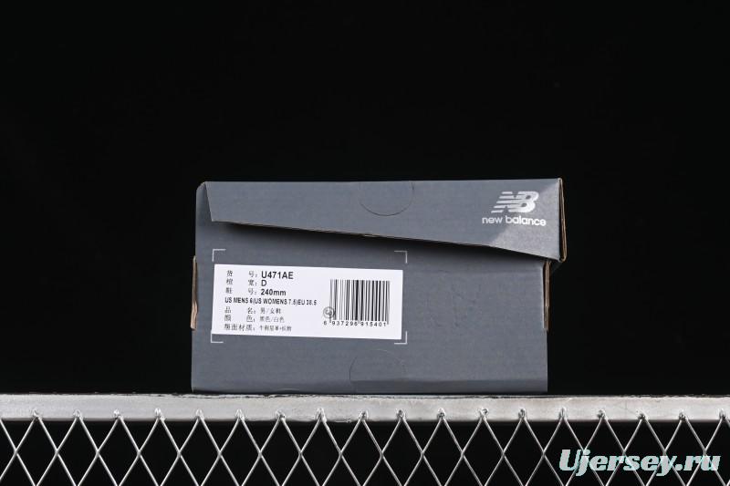 New Balance 471 Series Fabric and Split Leather Lifestyle Casual Shoes - U471AE